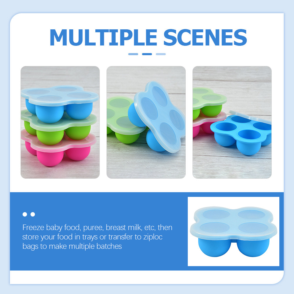 Baby Food Vegetables - Recipiente de silicone para armazenar alimentos