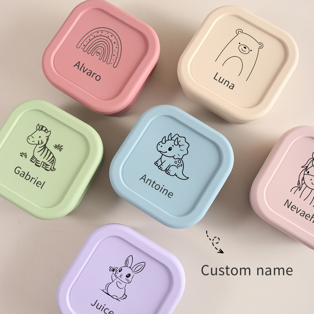 Baby Food Jars With Lids - Recipiente de Armazenamento de Alimentos para