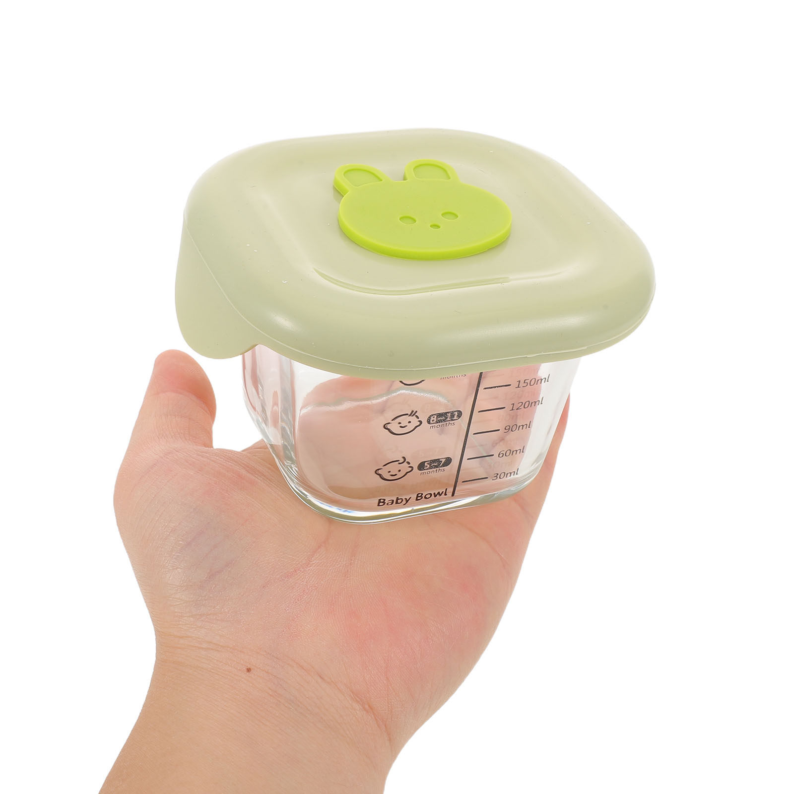Baby Food Jars With Lids - 2 recipientes para armazenar alimentos para
