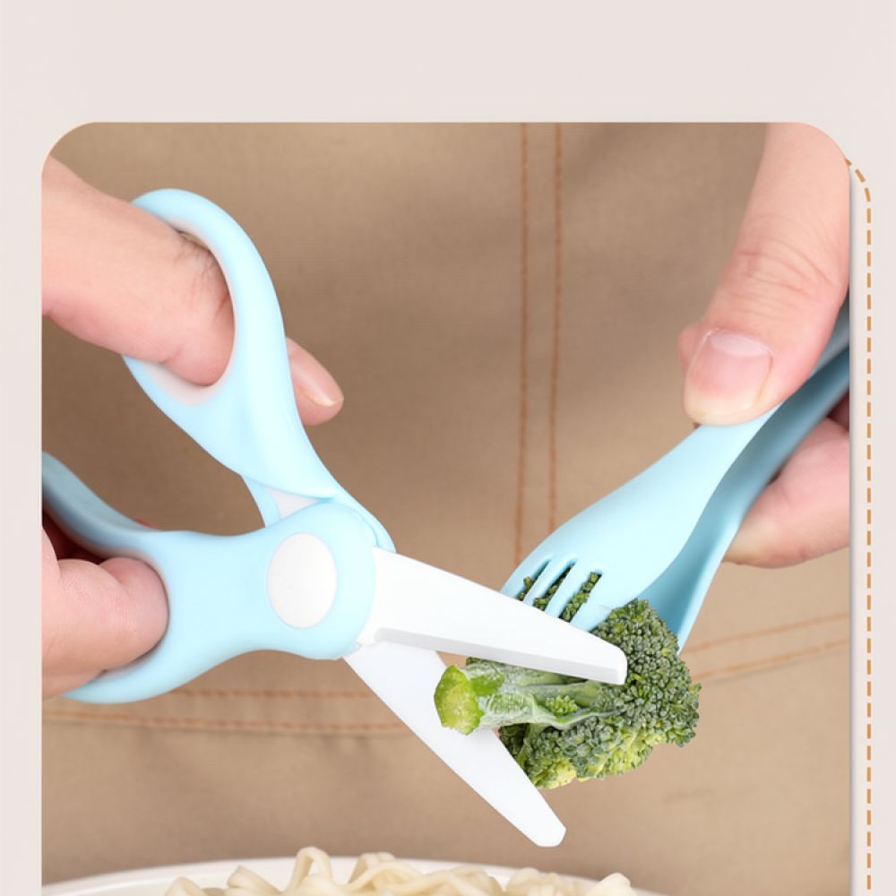 Tesoura de cerâmica segura par - Baby Food Scissors avaliação e preço