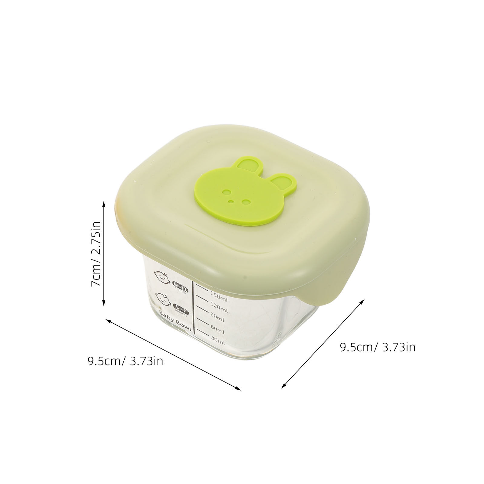 2 recipientes para armazenar a - Baby Food Jars With Lids avaliação e preço