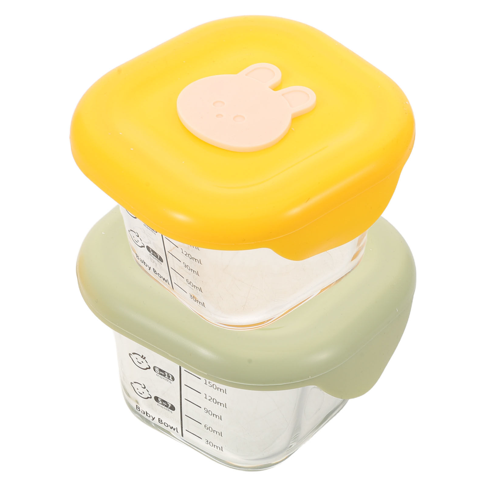 2 recipientes para armazenar a - Baby Food Jars With Lids avaliação e preço