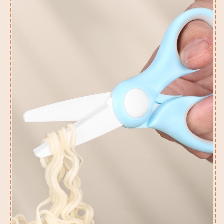 Tesoura para alimentos com res - Baby Food Scissors avaliação e preço