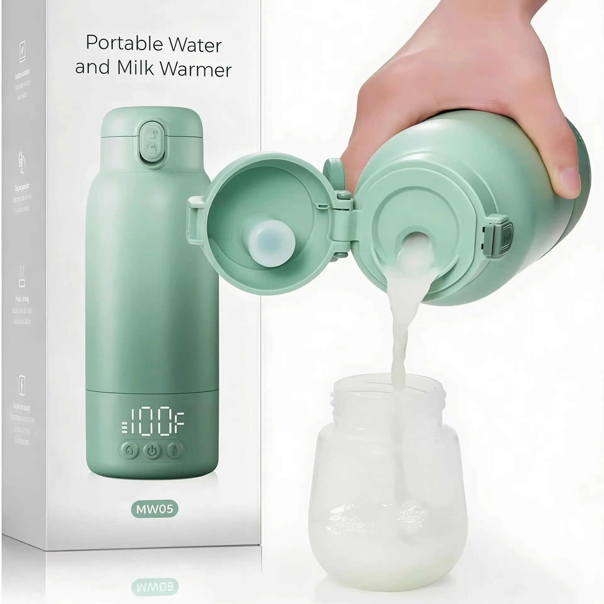 Aquecedor de mamadeiras portát - Baby Food Warmer avaliação e preço