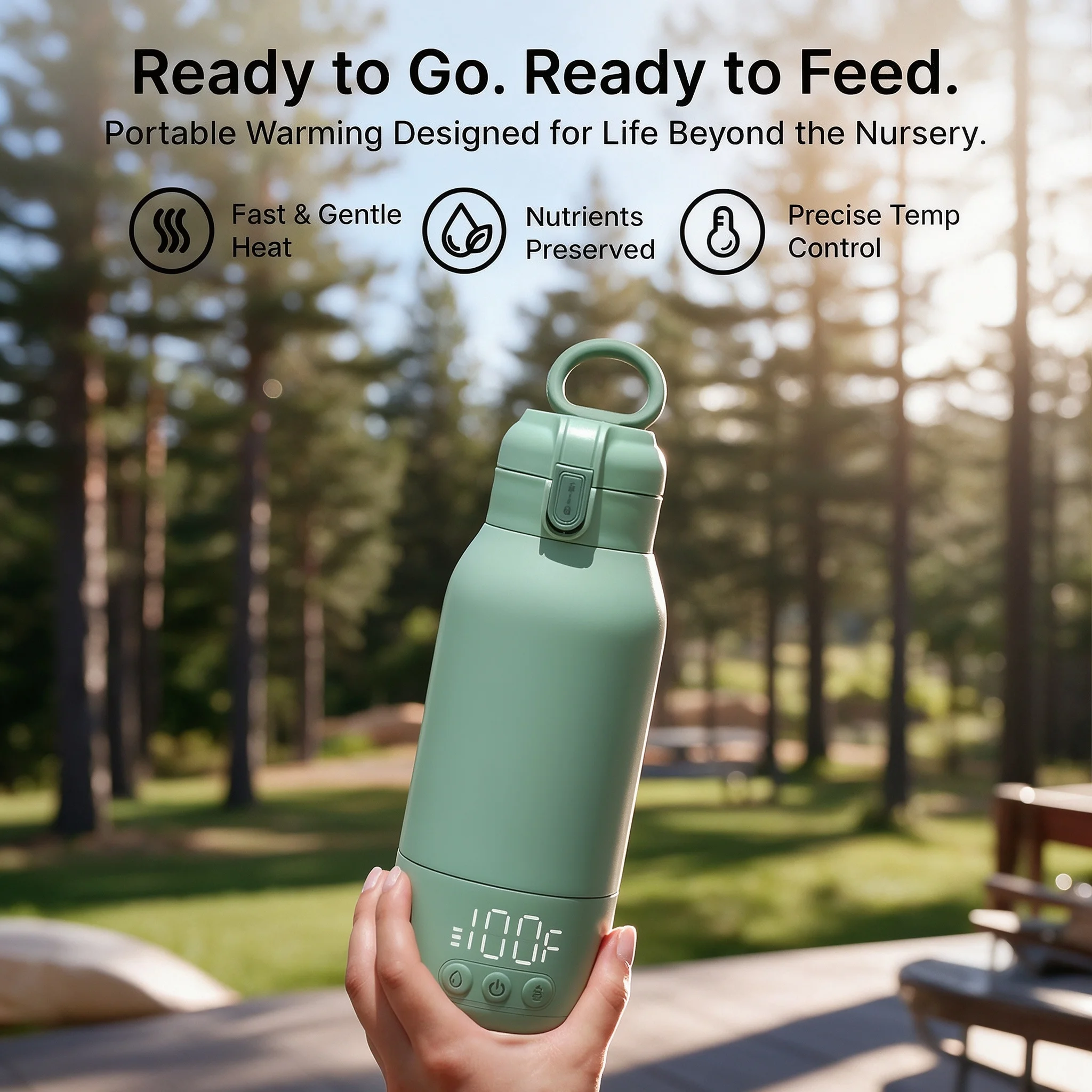Aquecedor de mamadeiras portát - Baby Food Warmer avaliação e preço
