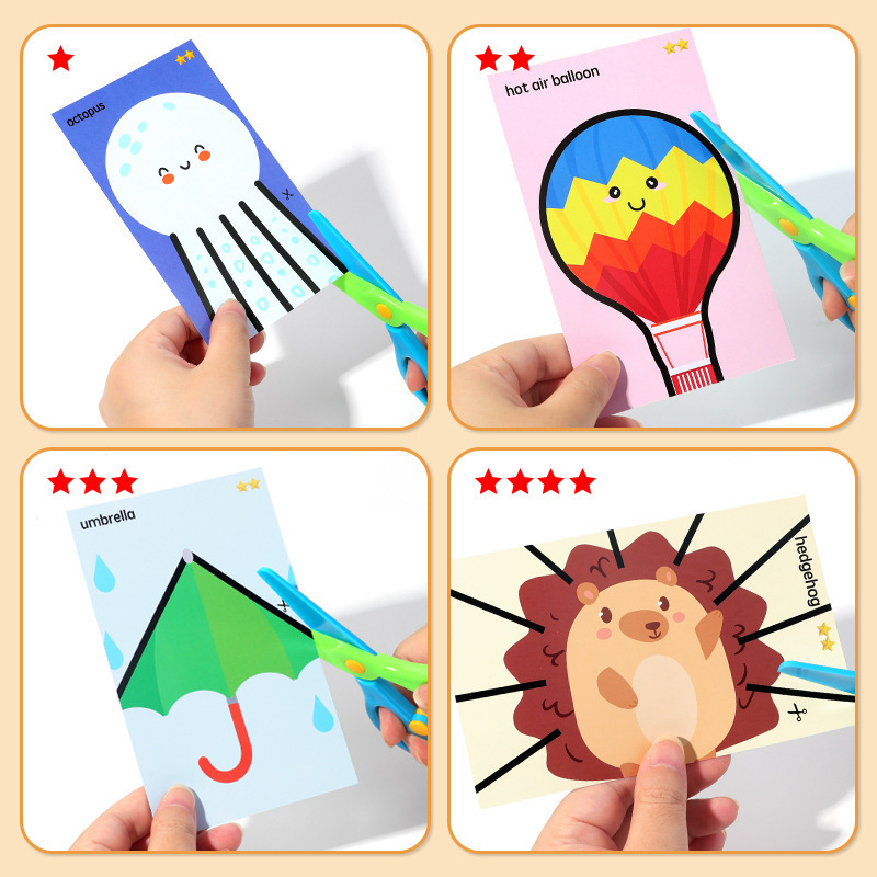 Recortes de Papel Feitos à Mão - Baby Food Scissors avaliação e preço
