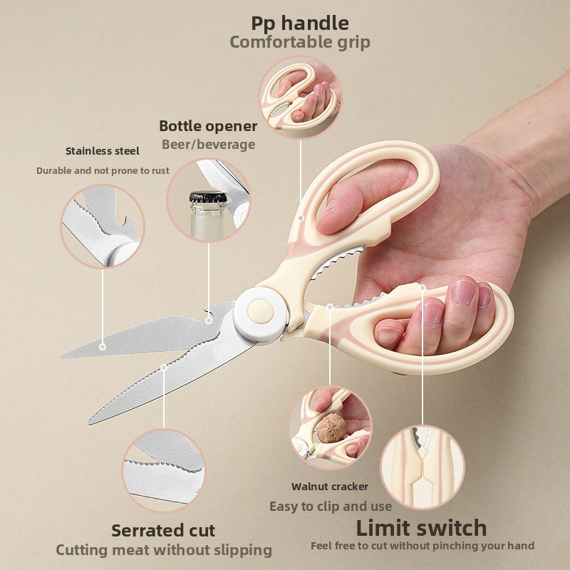 Tesoura de Cozinha Multiuso em - Baby Food Scissors avaliação e preço