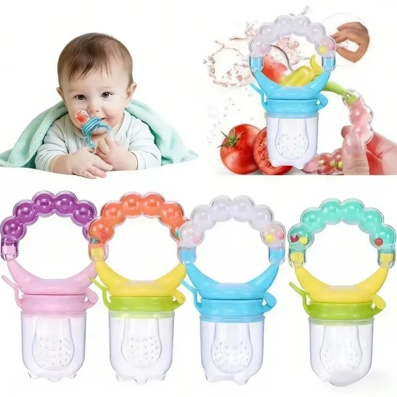 1/2/3 Peças Mordedor de Alimen - Baby Food Vegetables avaliação e preço