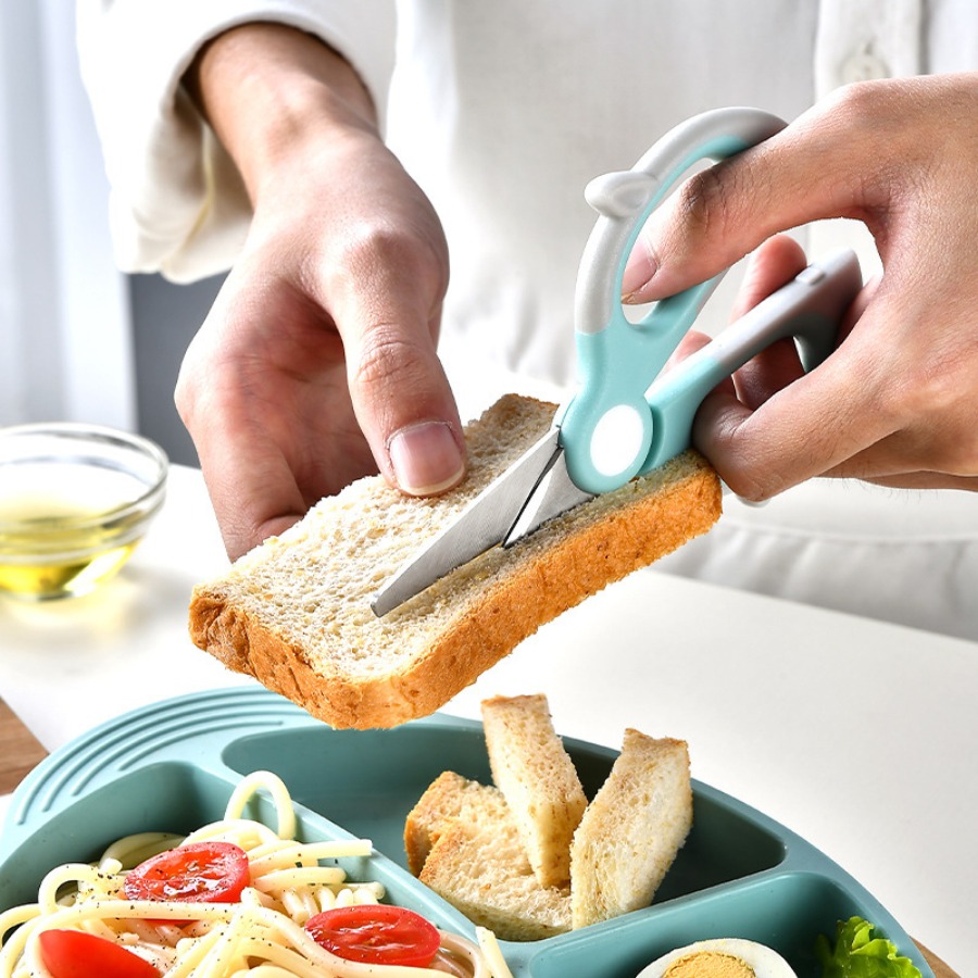 Tesouras auxiliares para alime - Baby Food Scissors avaliação e preço