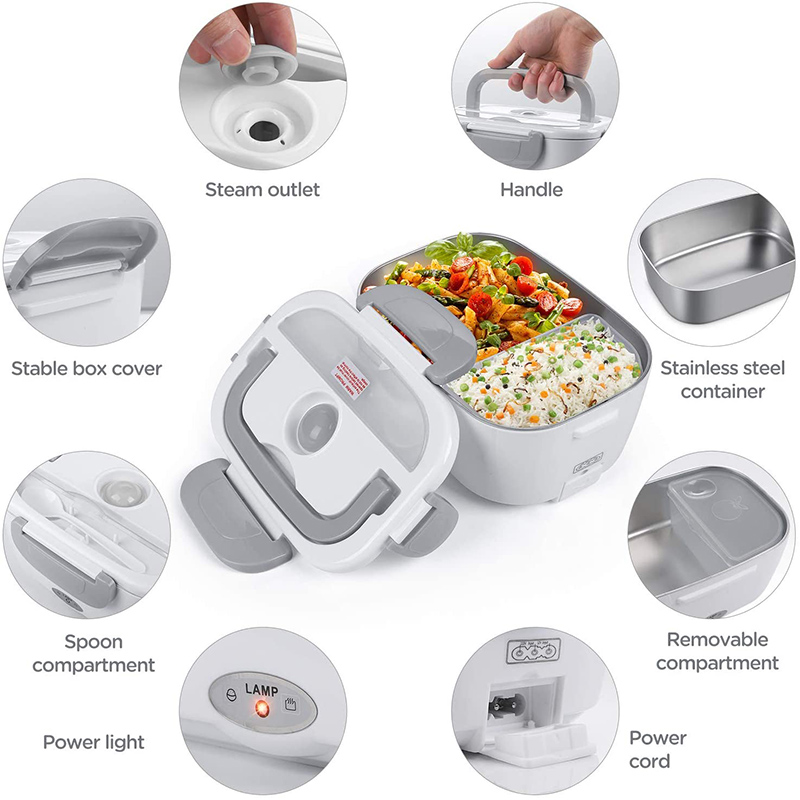 Aço inoxidável aquecimento elé - Baby Food Warmer avaliação e preço
